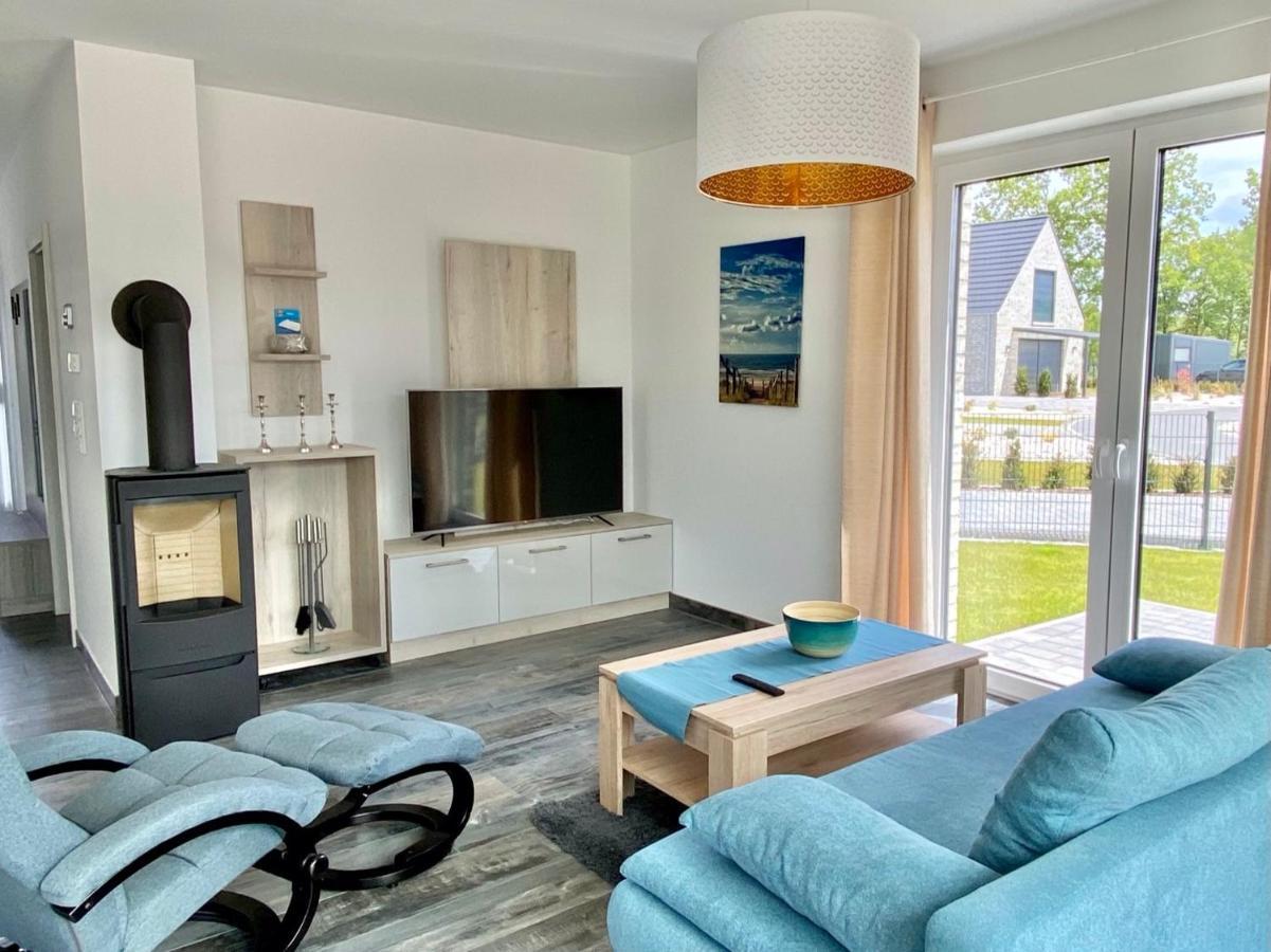 Barssel  Ferienhaus Seestern Am Harkebruegger See Mit Sauna Und Kamin מראה חיצוני תמונה